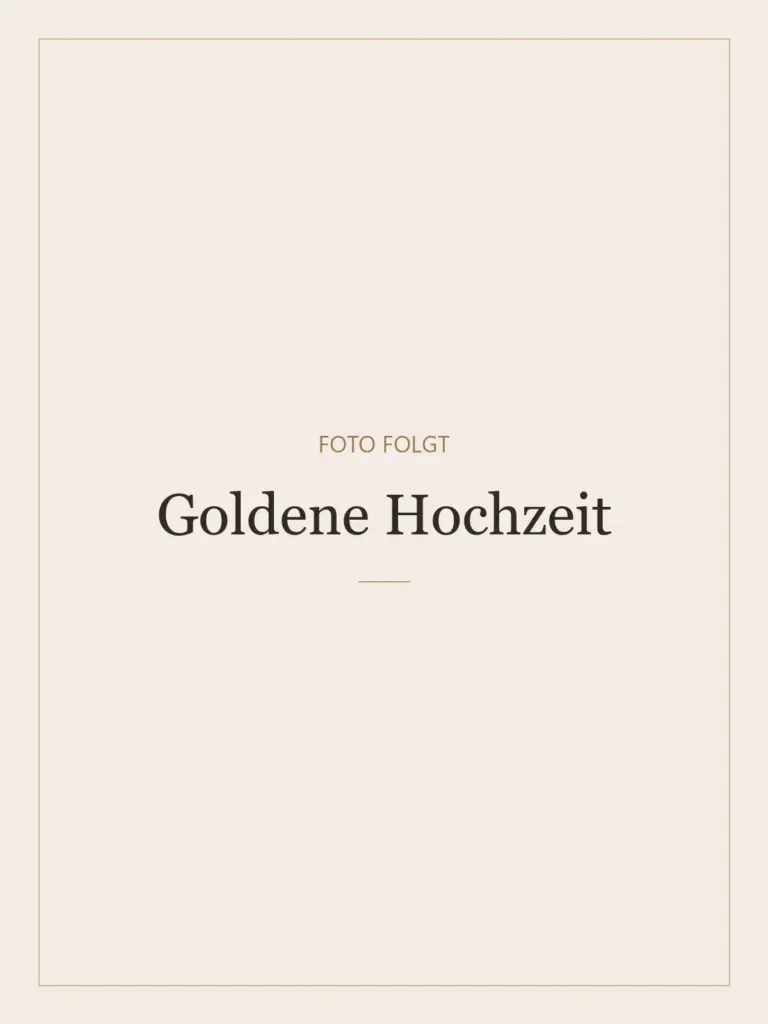 Deko zur Goldenen Hochzeit von Fam.Deko
